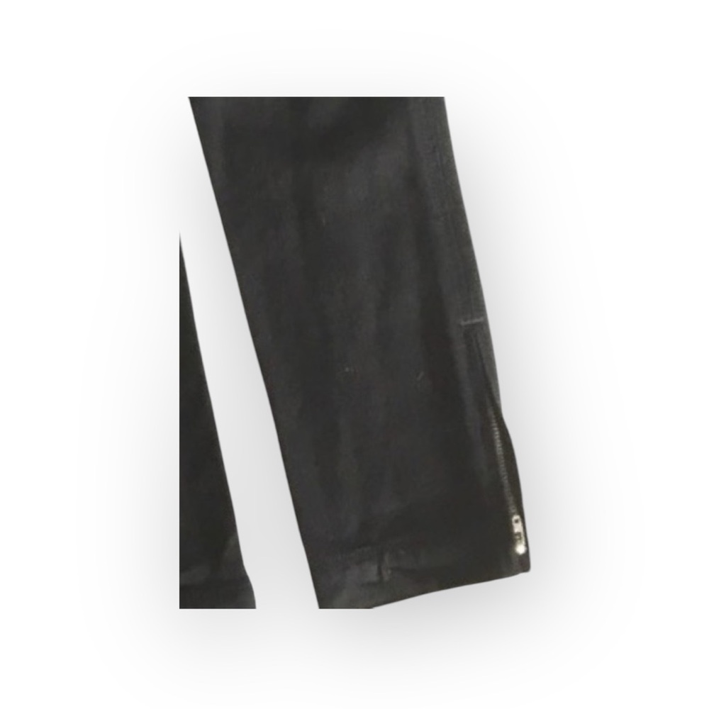 LF Carmar ❉ Skinny Shredded Rips Stretch Jeans ❉ Lace Patches ❉ Jet Black ❉ 25 ❉ - Picture 11 of 16